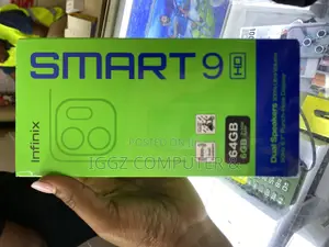 New Infinix Smart 9 64 GB Black