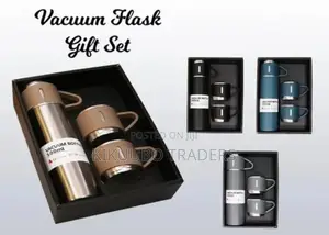 Vacuum Flask With Cups