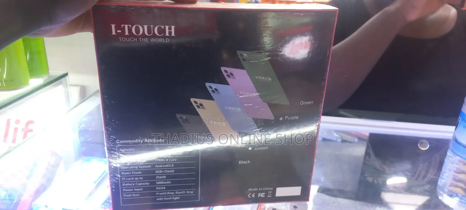 New iTouch SK909 256 GB Black