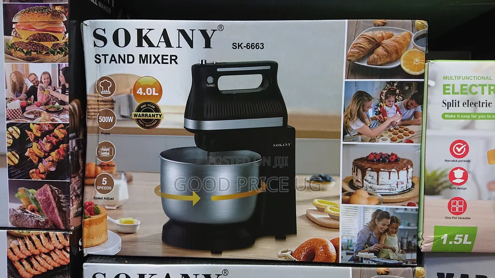 Sokany Stand Mixer Sk-6663
