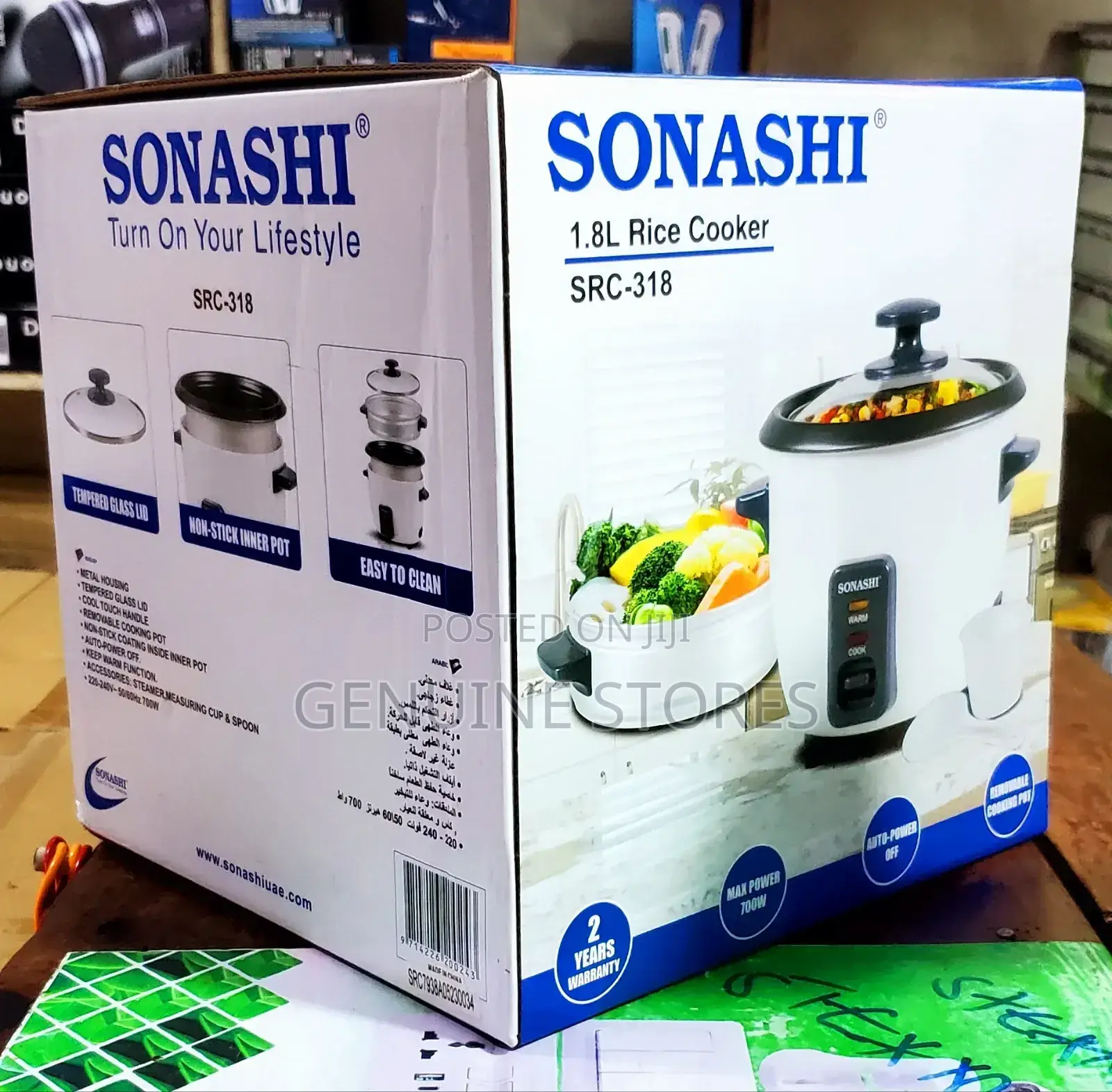 Sonashi Rice Cooker 1.8l