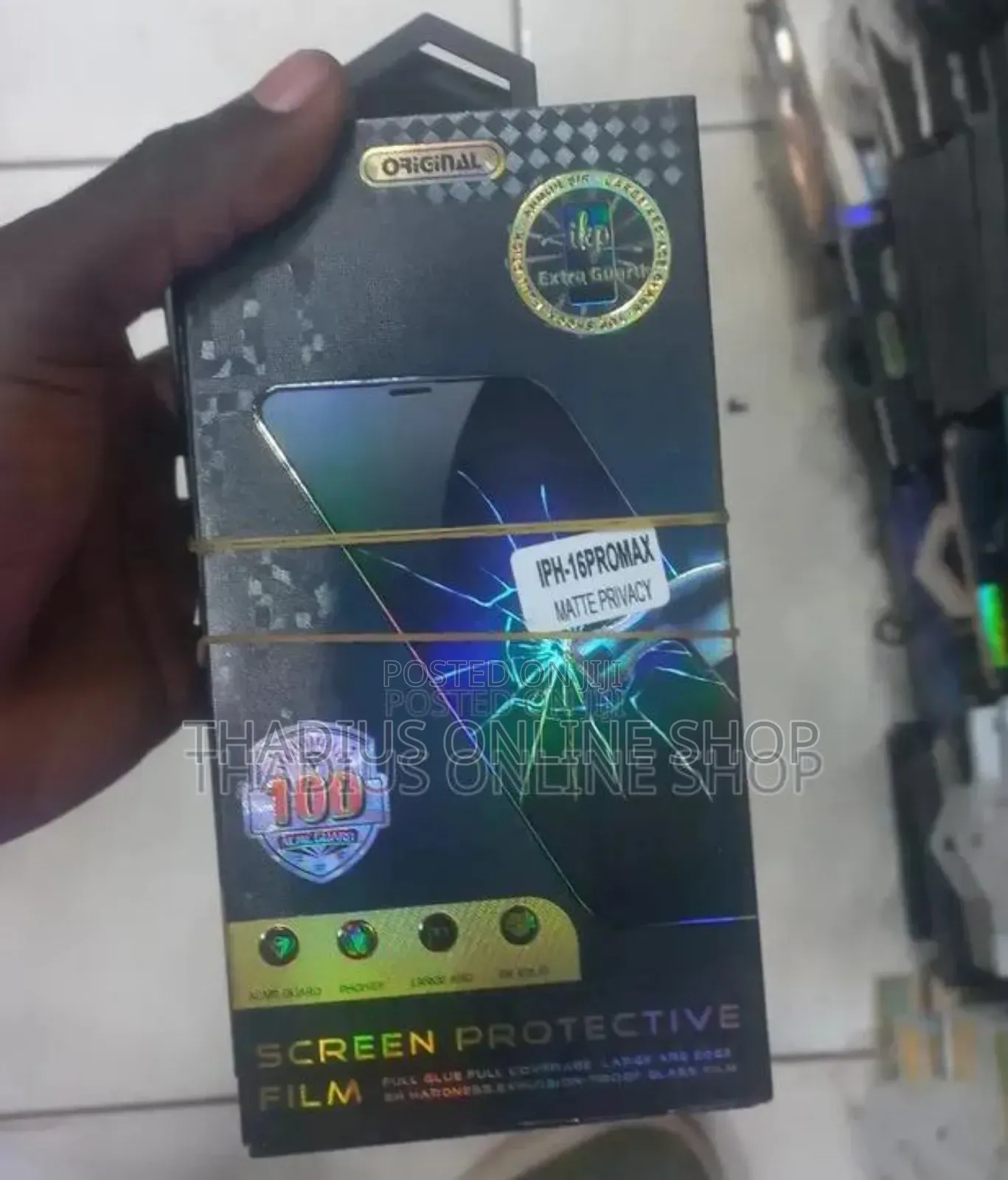 iPhone 16promax Privacy Screen Guard, I Have for All iPhones
