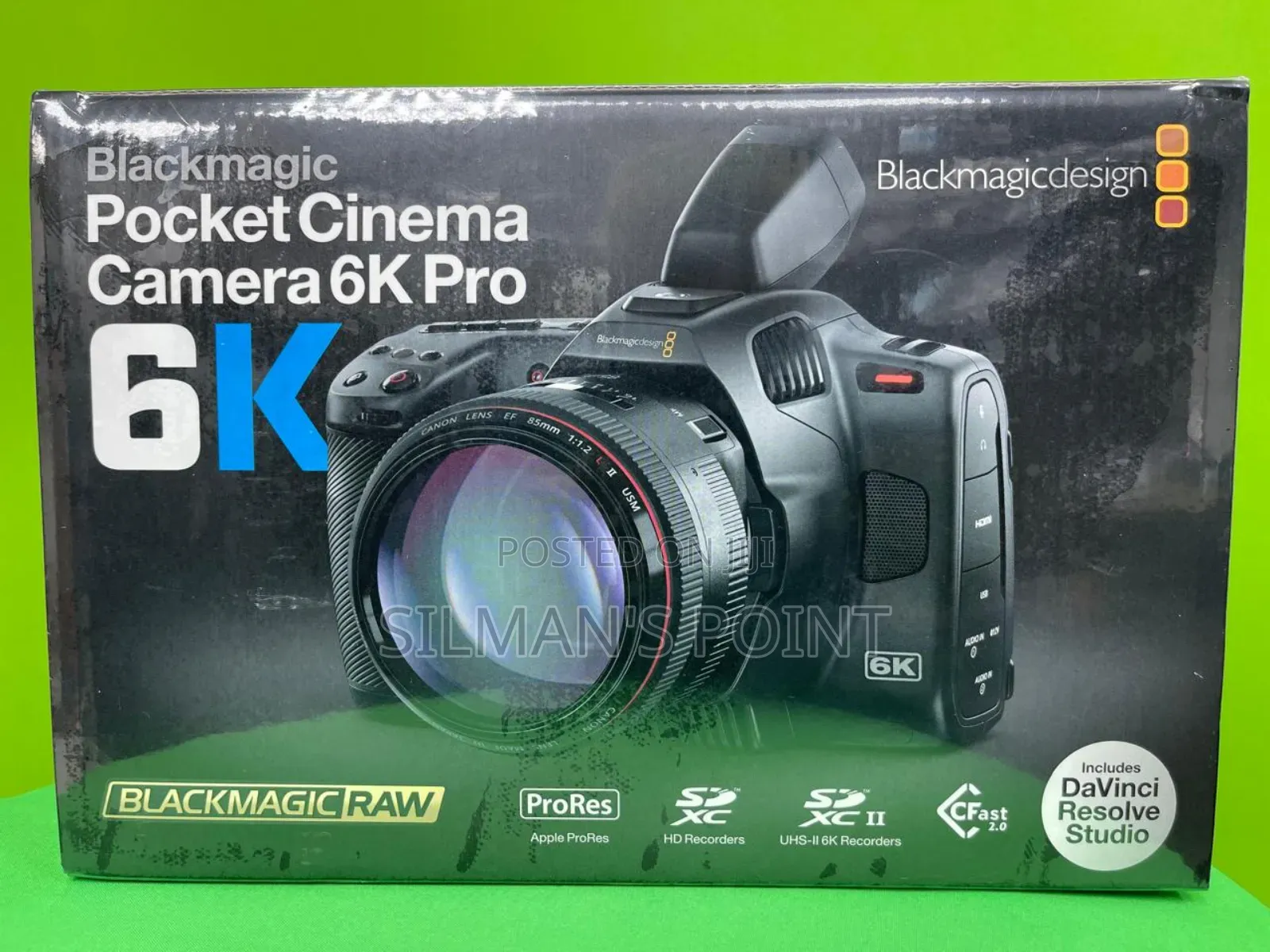 The Blackmagic POCKET Cinema PRO