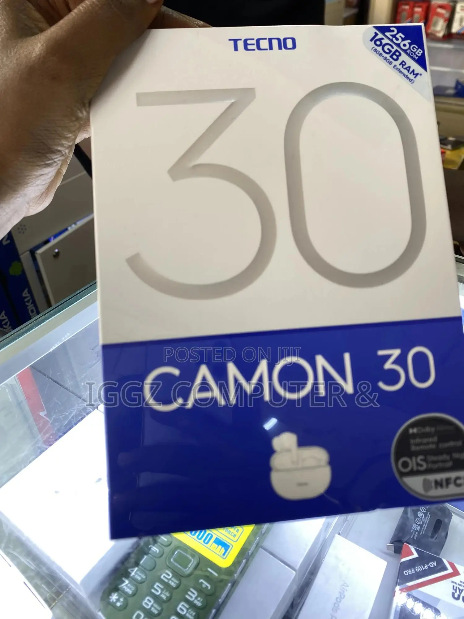 New Tecno Camon 30 256 GB Black