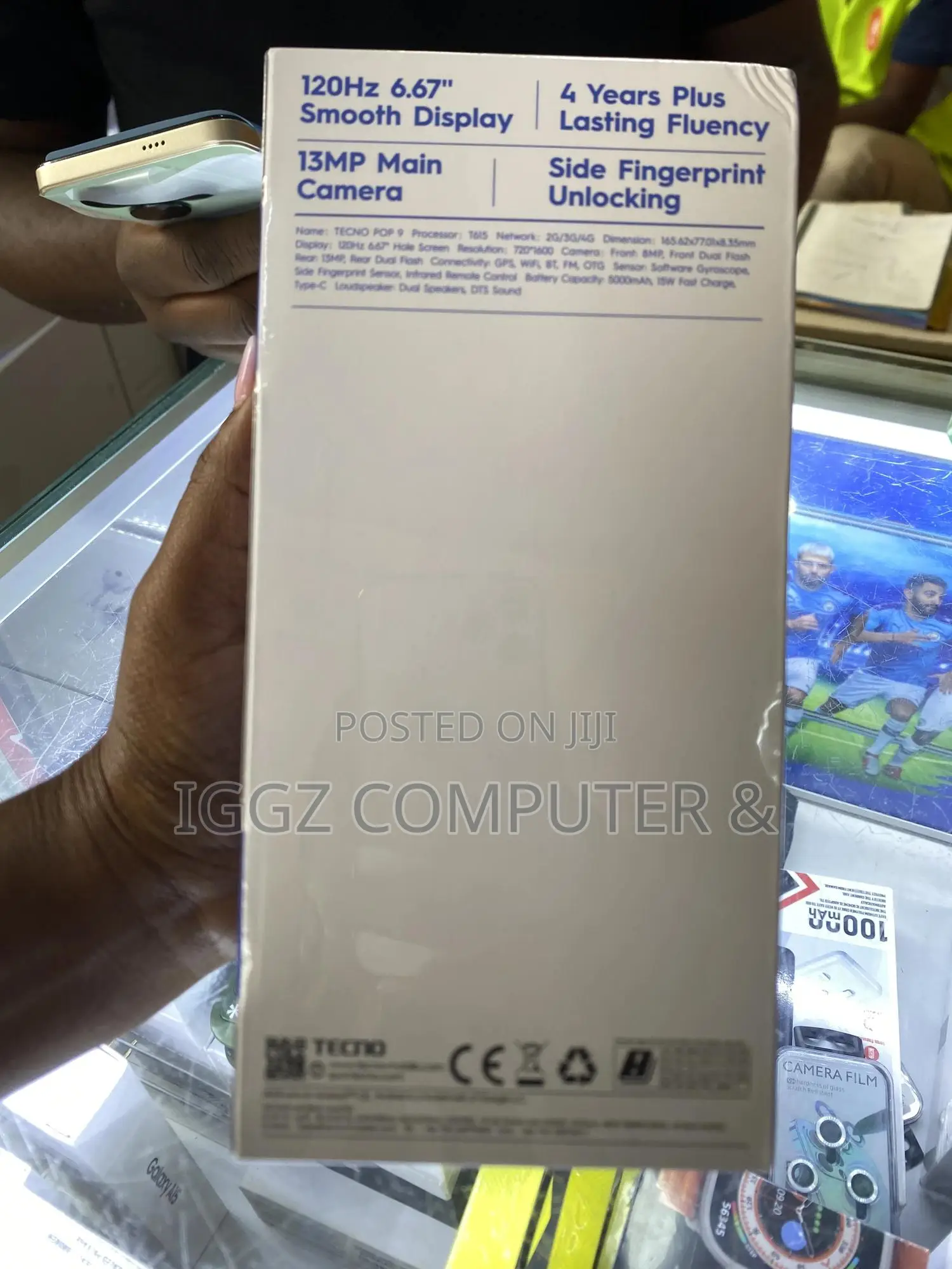 New Tecno Pop 9 64 GB Black