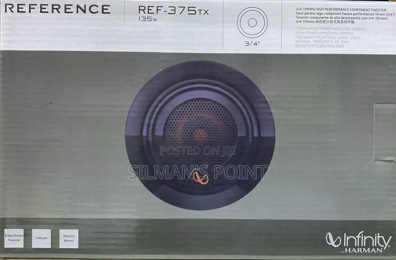 Infinity Reference Ref-375tx Tweeters