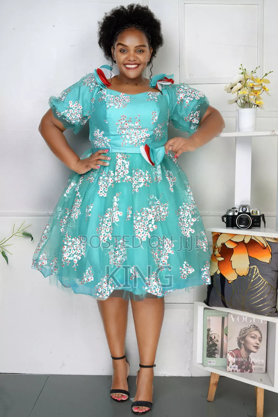 Formal Fancy Round Dress