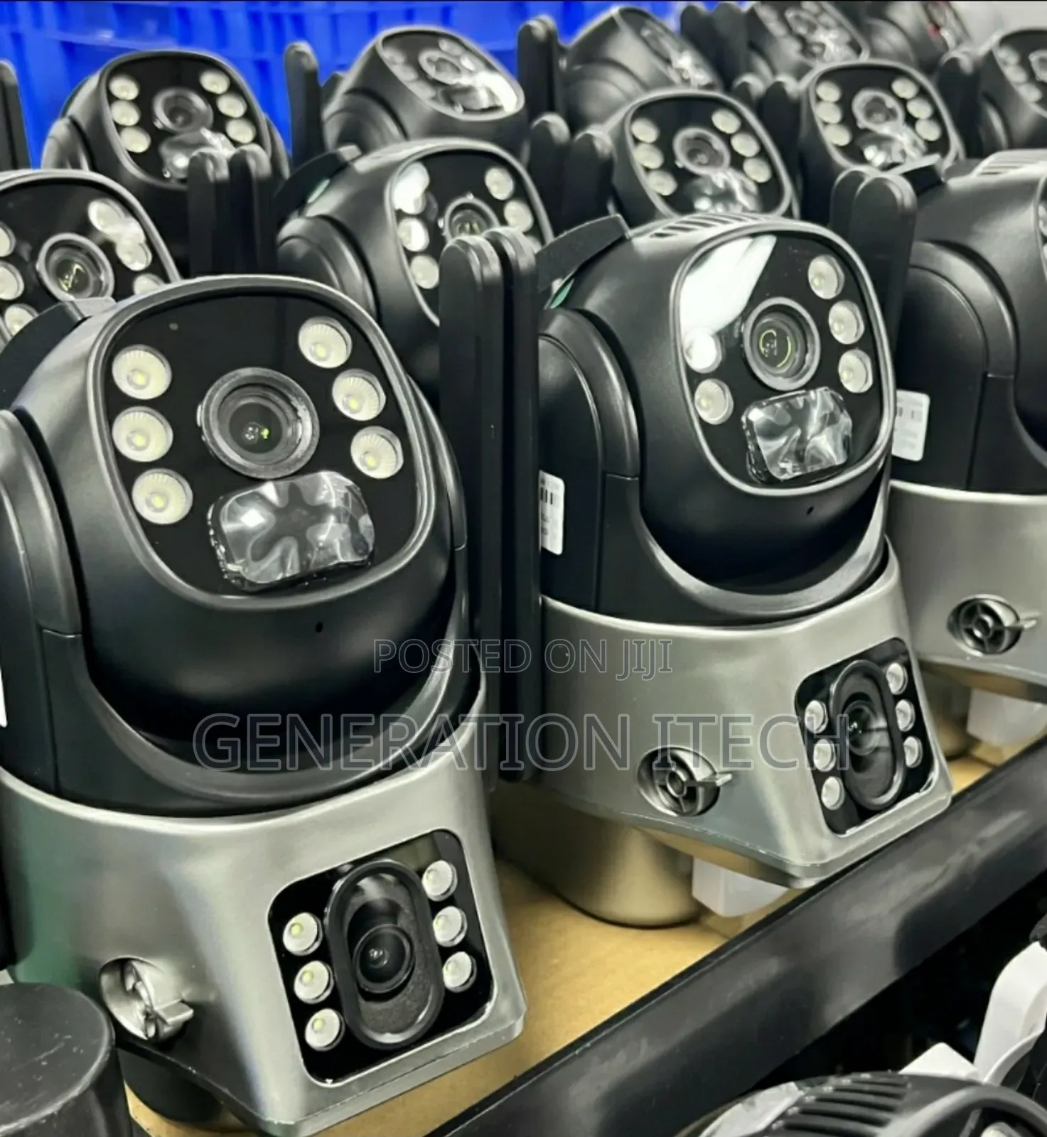 V380 Pro Solar Security Camera With Dual Lens Simcard-