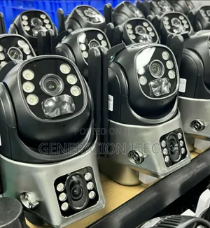 V380 Pro Solar Security Camera With Dual Lens Simcard-