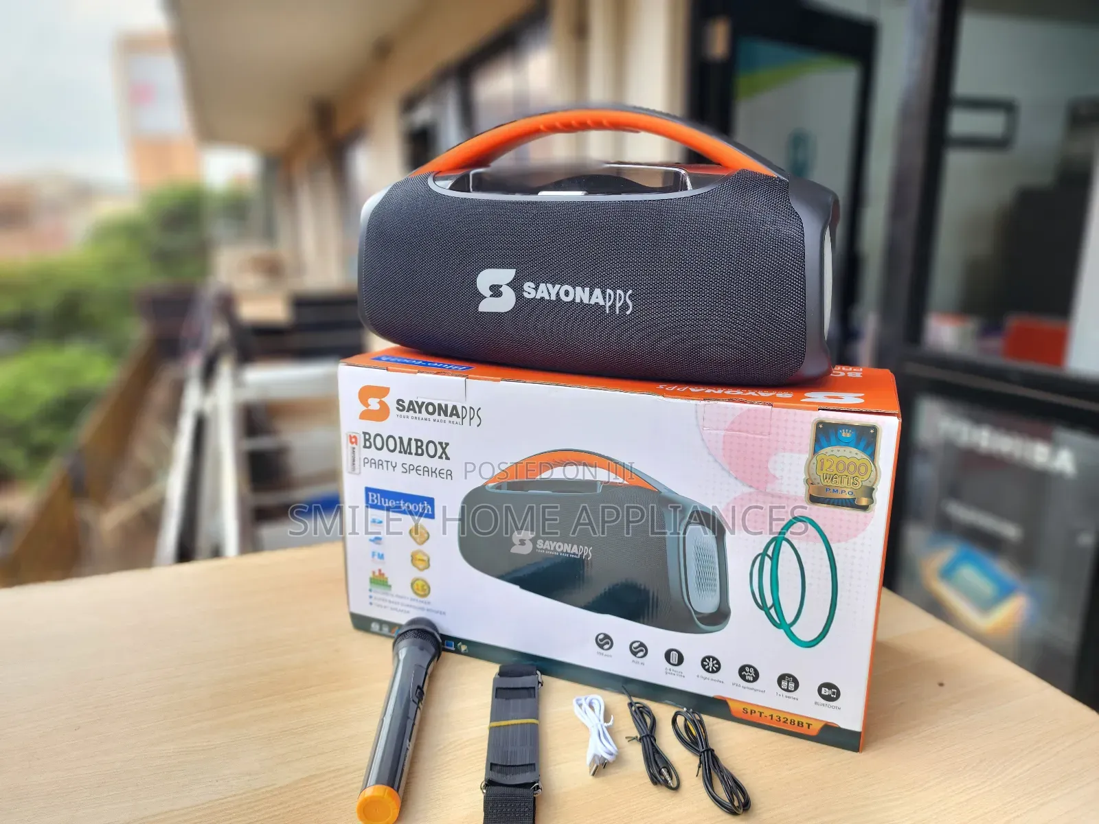 Sayona Apps Boom Box2 Black Color
