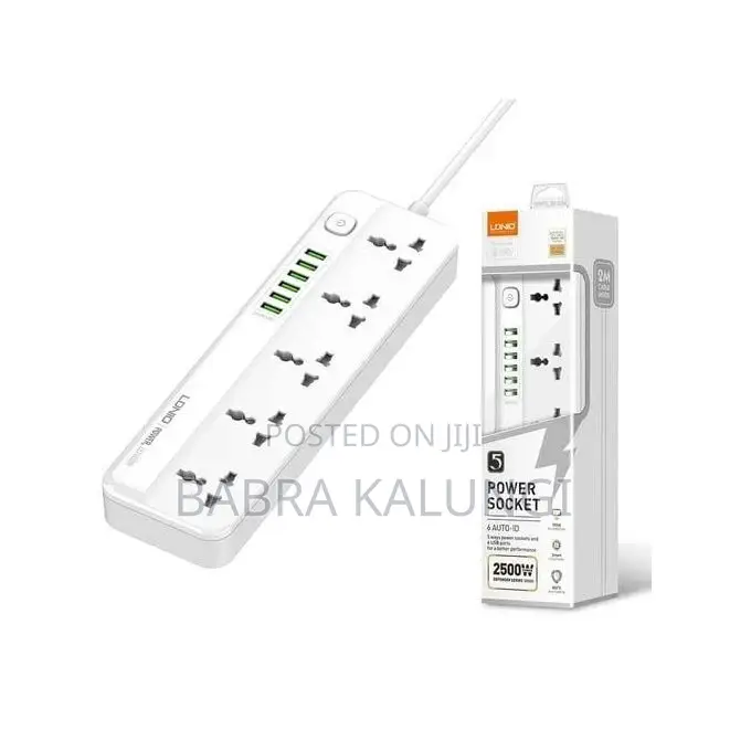 Ldnio 2500W Power Strip Surge Protector