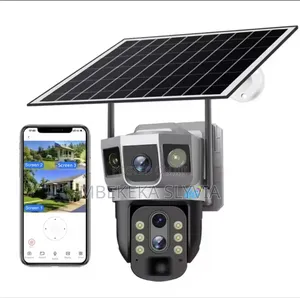 V380 4g Wifi Solar Camera Wireless PTZ Outdoor System