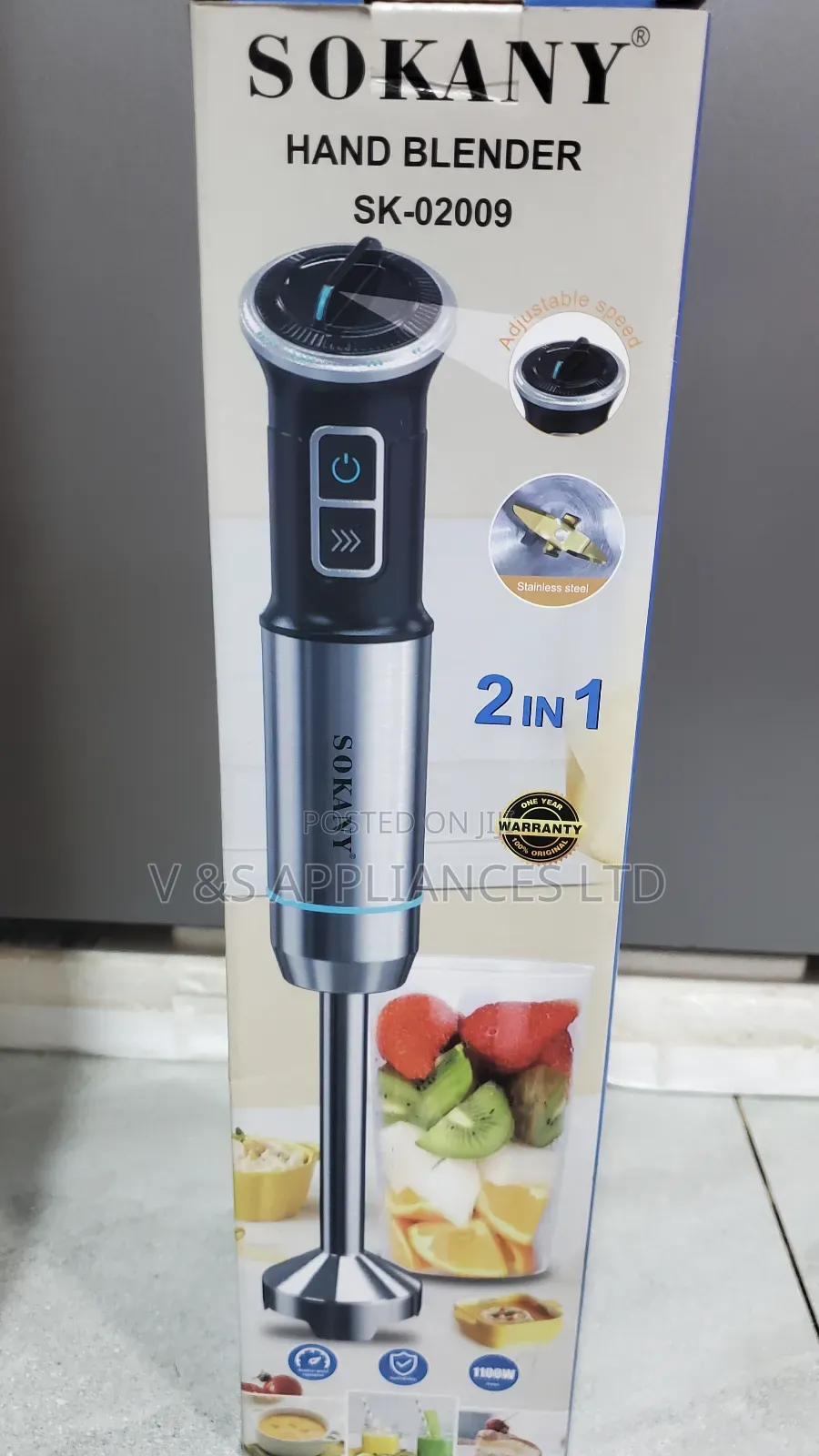Sokany Hand Blender