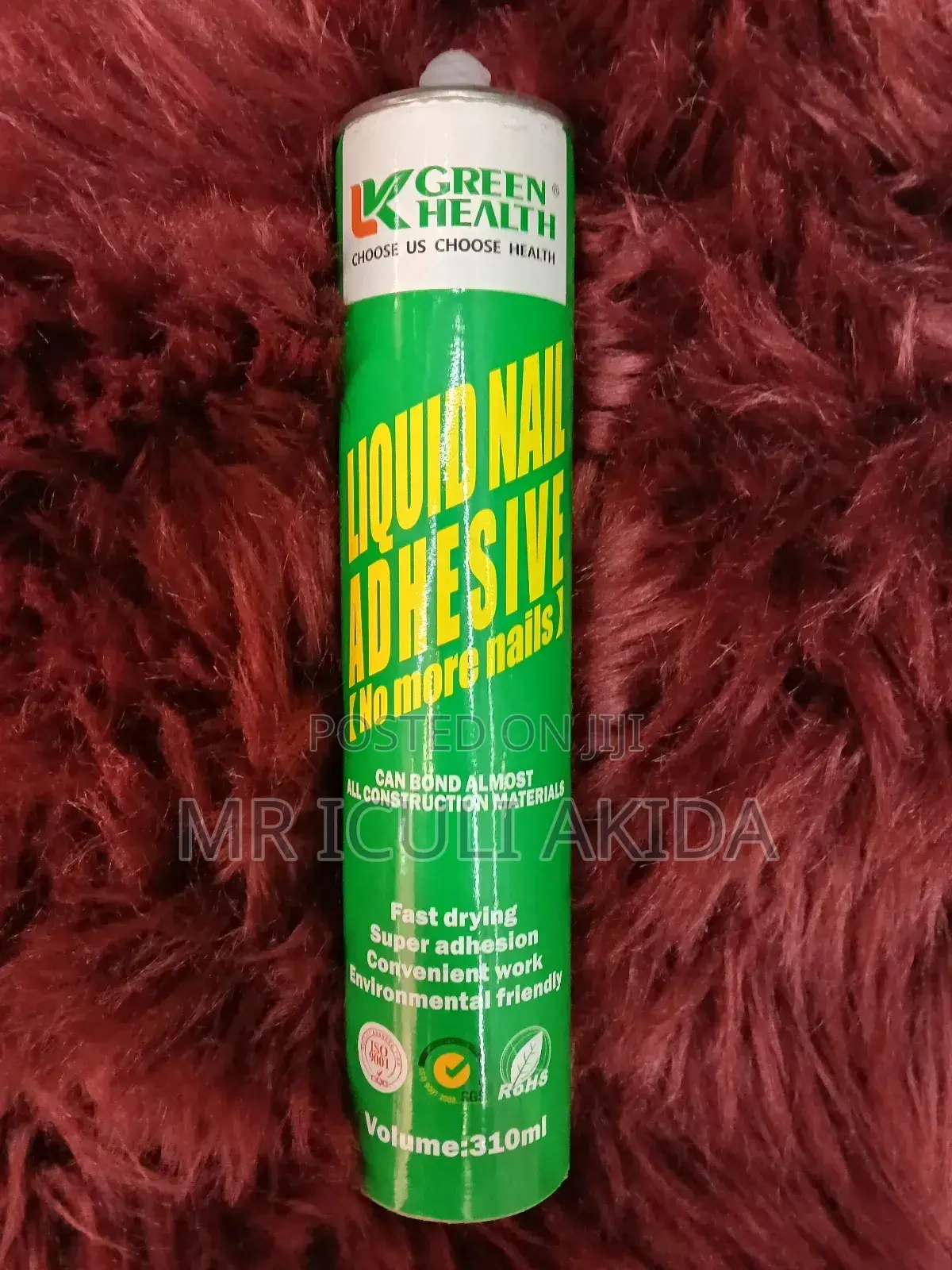310ml Fast Drying Liquid Nail Adhesive Construction Sealant