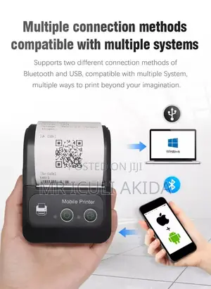 Mini Portable 58mm Bluetooth Thermal Printer