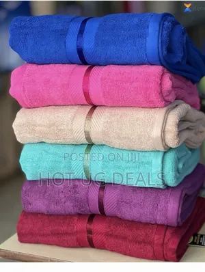 80x170cm Large Size Cotton Bath Towel -Multicolor