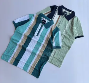 Travis T-Shirt. Collar. Classic Man