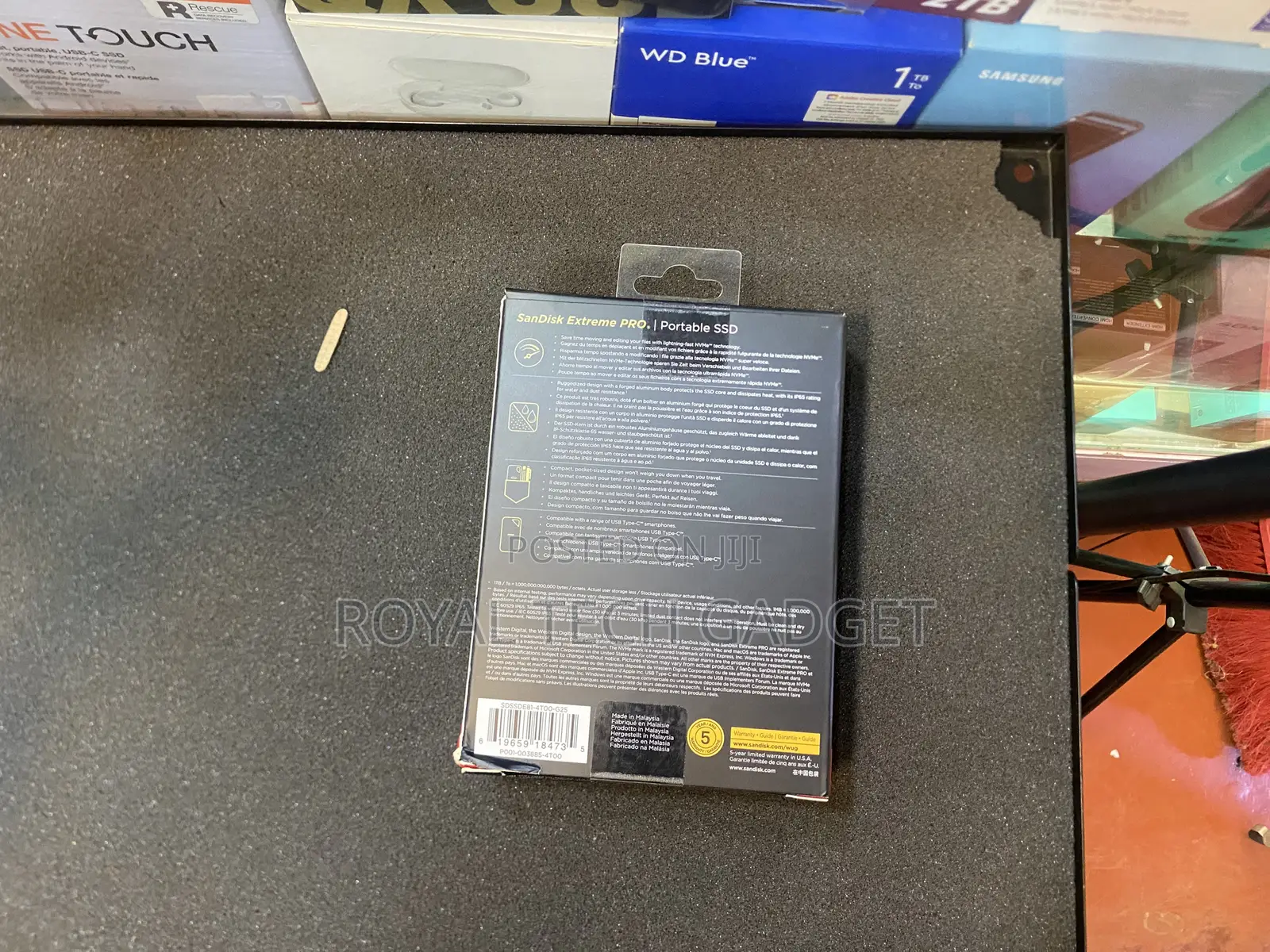 4tb Extreme Portable SSD Sandisk Up to 2000mbps