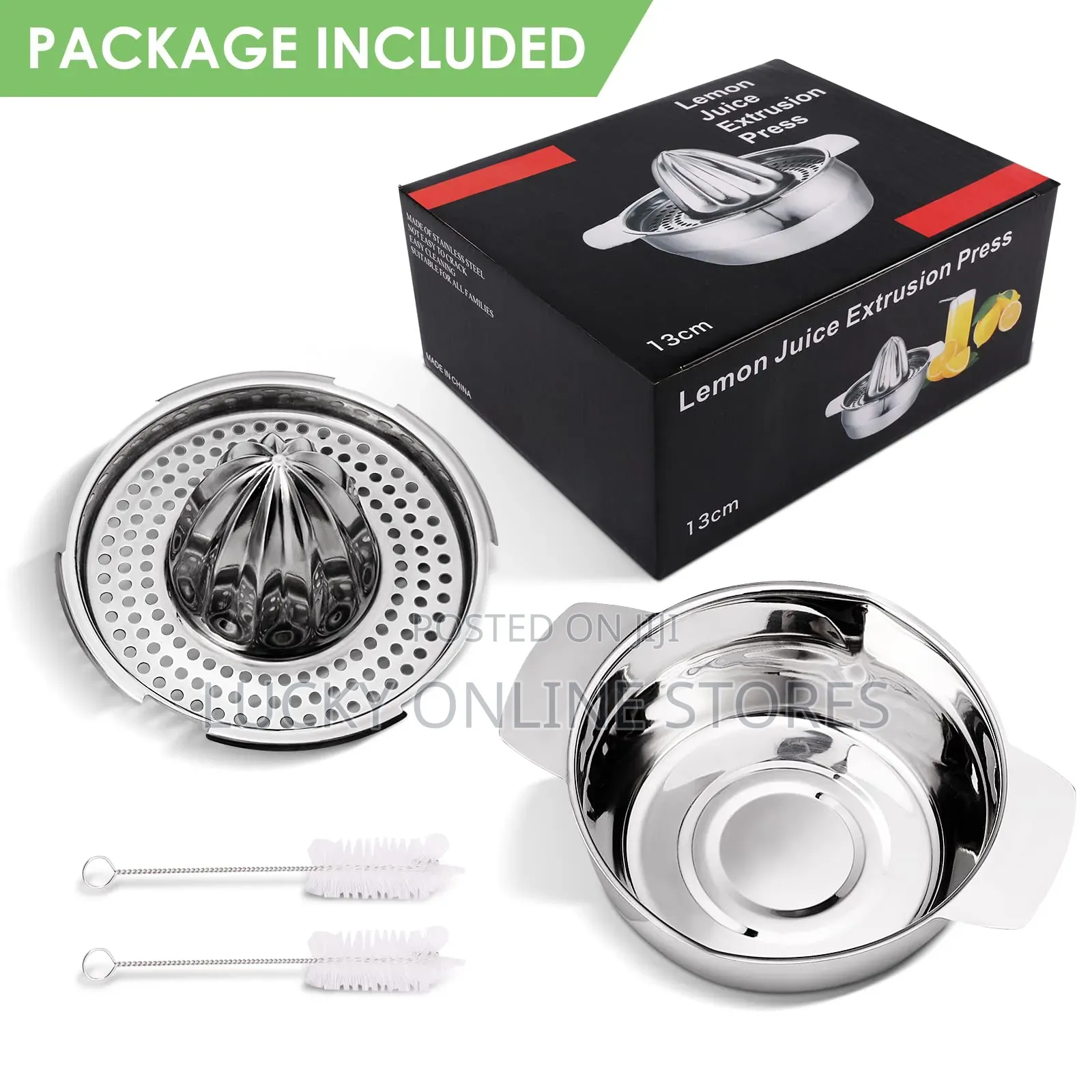 Stainless Manual Hand Juicer
