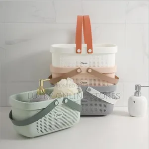 Portable Reusable Plastic Storage Organizer