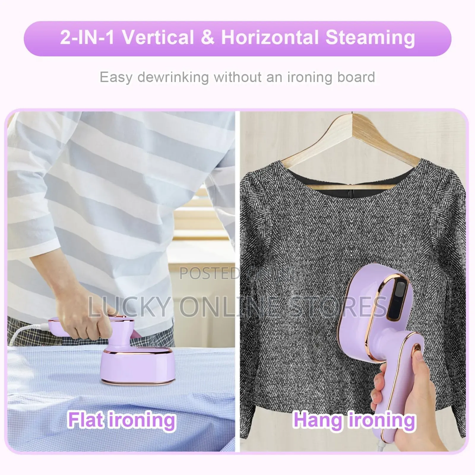Travel Mini Steam Iron