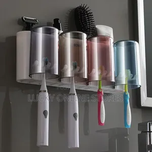 Wall Mounted Toothbrush Holder
