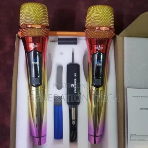 Proffessional UHF Wireless Microphone- Crystal Clear Sound