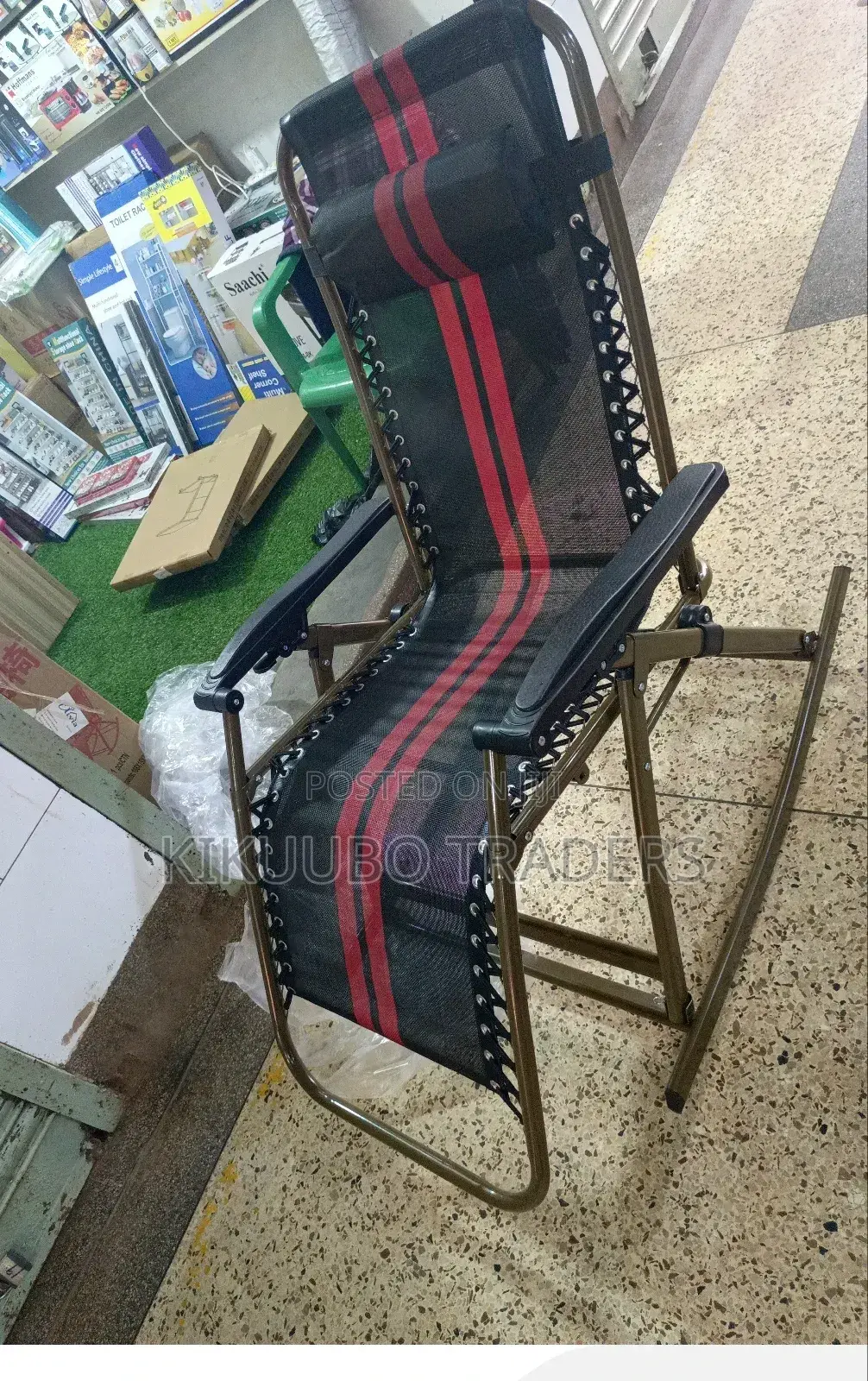 Foldable Recliner Rocking Chair