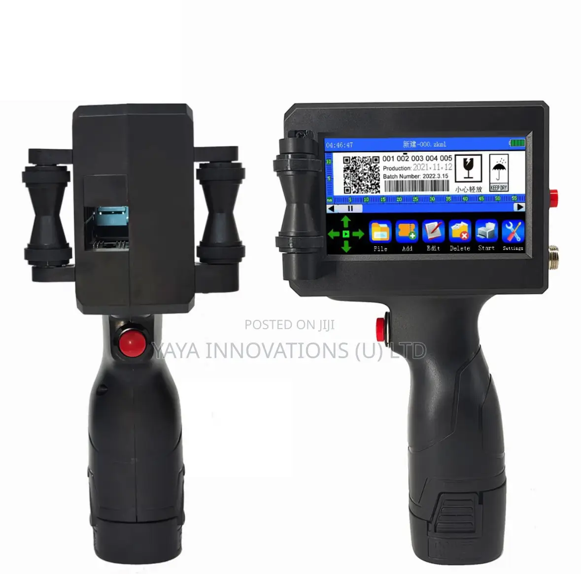 Automatic Handheld Inkjet Batch Coding Printer Machine