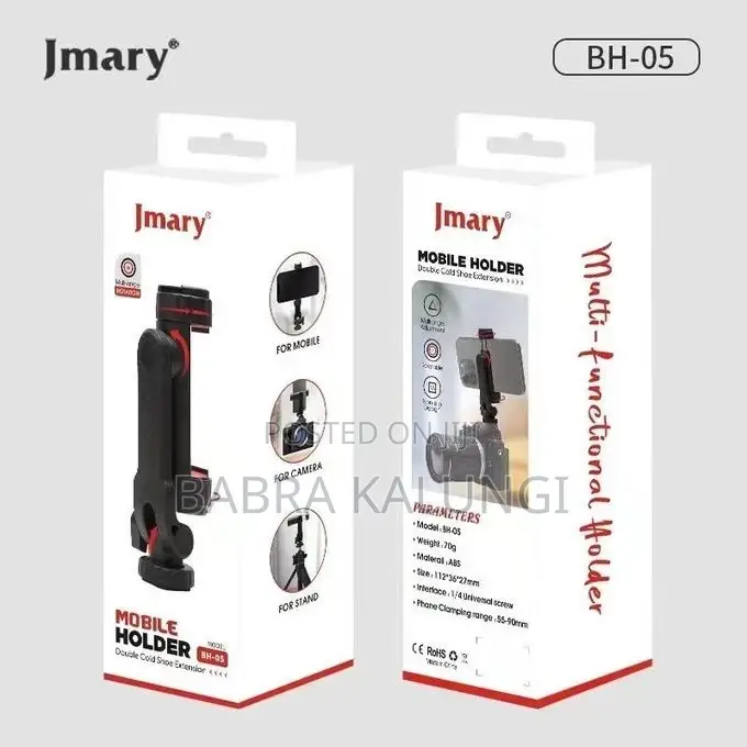 Jmary Phone Tripod Mount BH-05 Attachment Camera