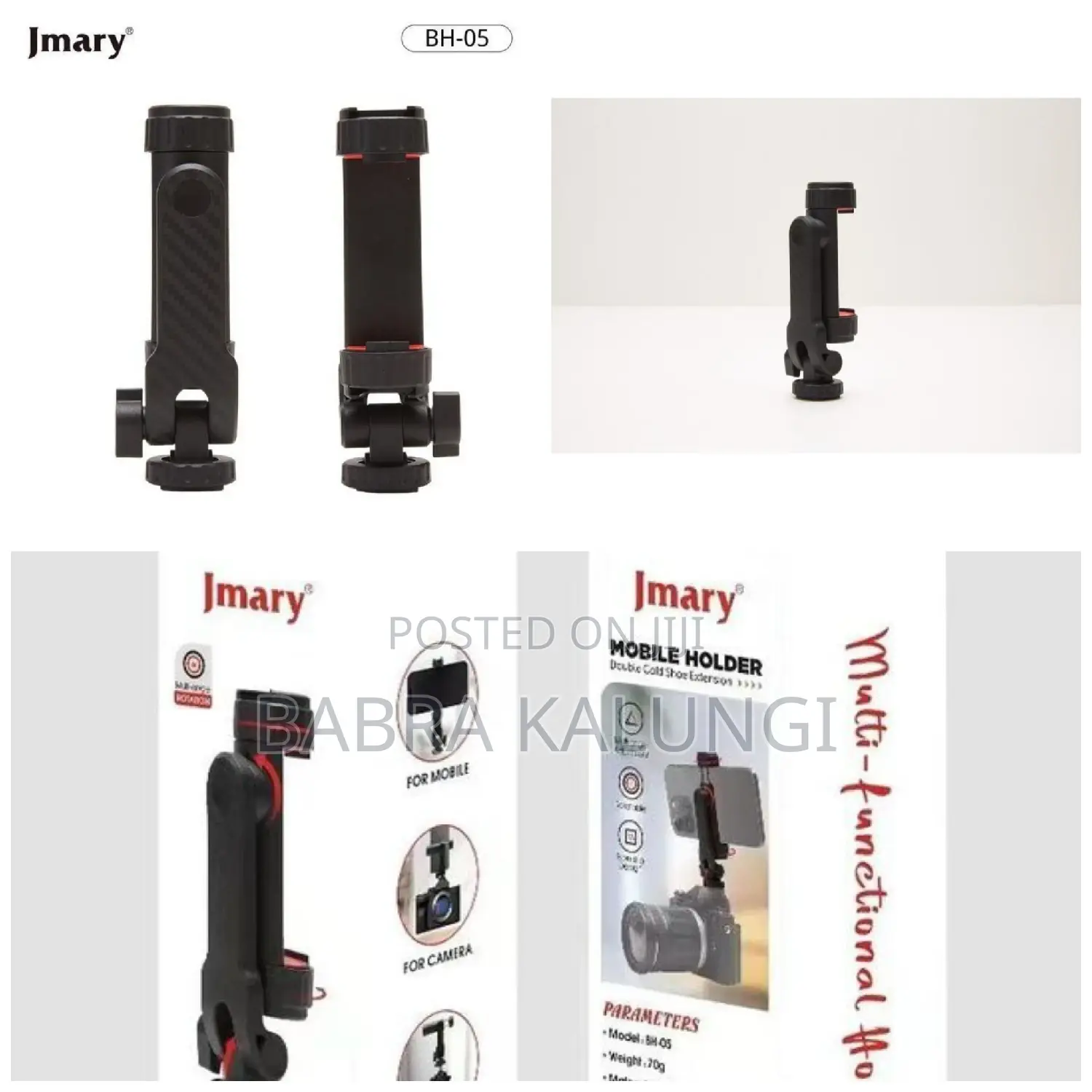 Jmary Phone Tripod Mount BH-05 Attachment Camera