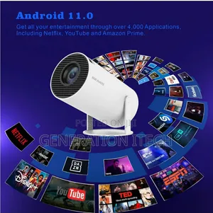 HD Mini Projector- Smart Wireless Projector With Apps