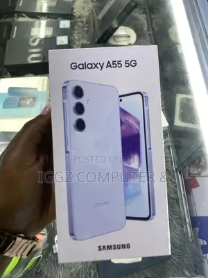 New Samsung Galaxy A55 128 GB Black