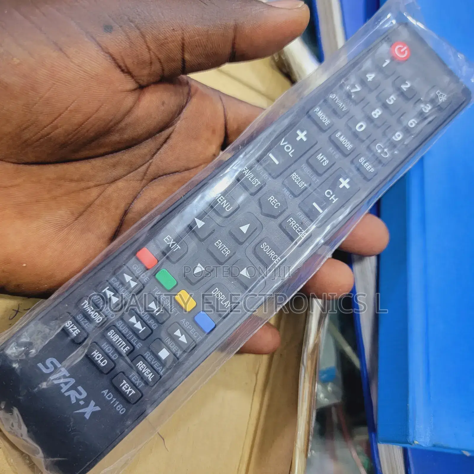 Star X Tv Remote
