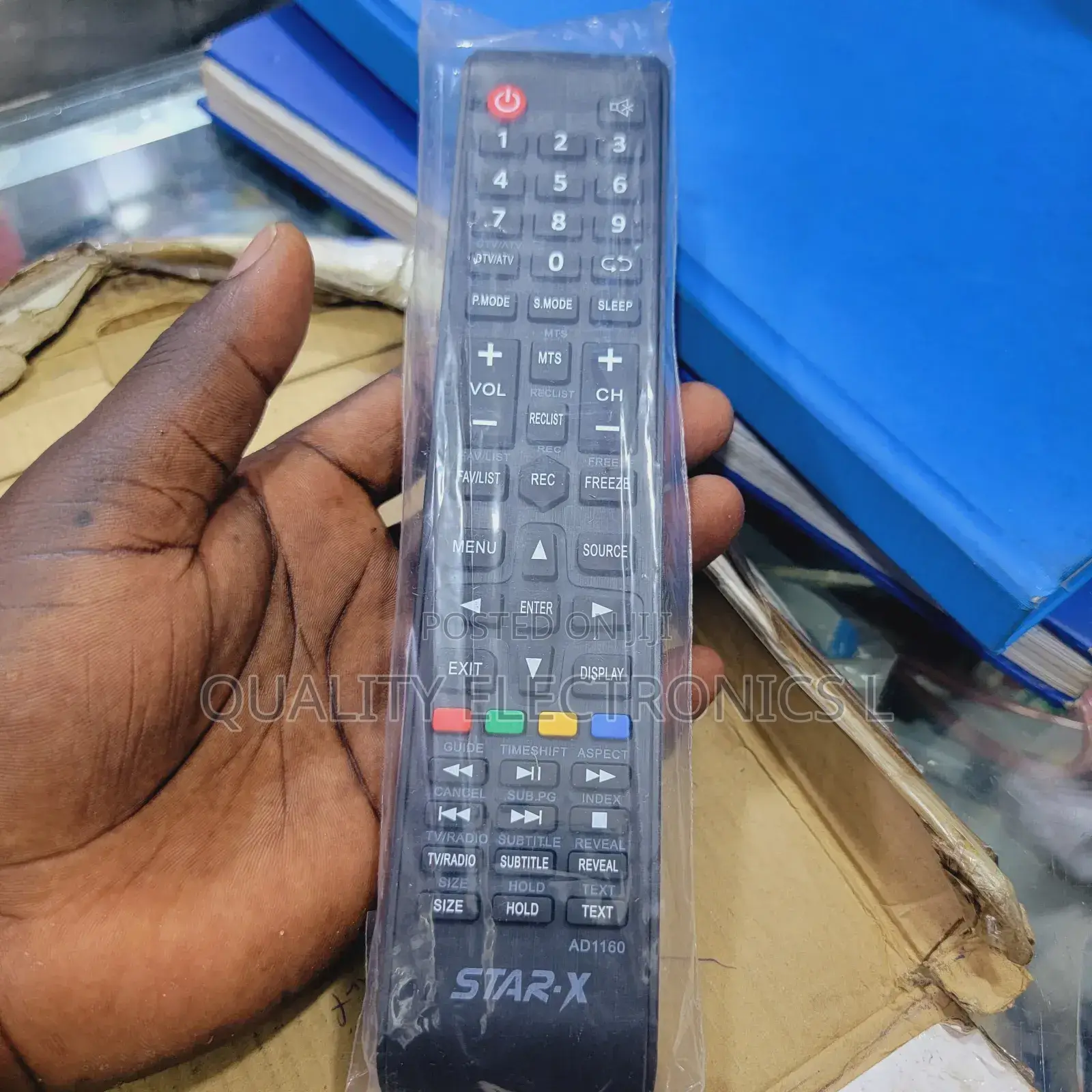Star X Tv Remote