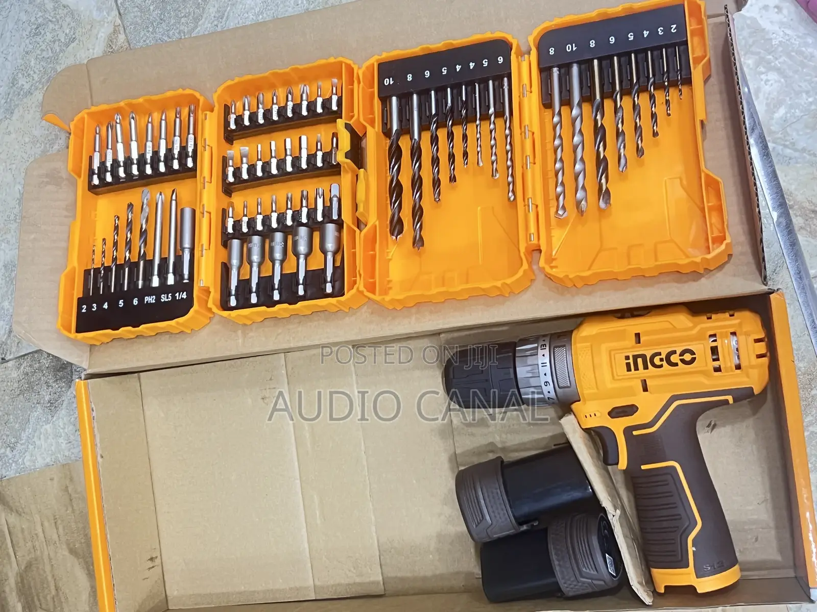 Ineco 12V Lithium Ion Impact Drill