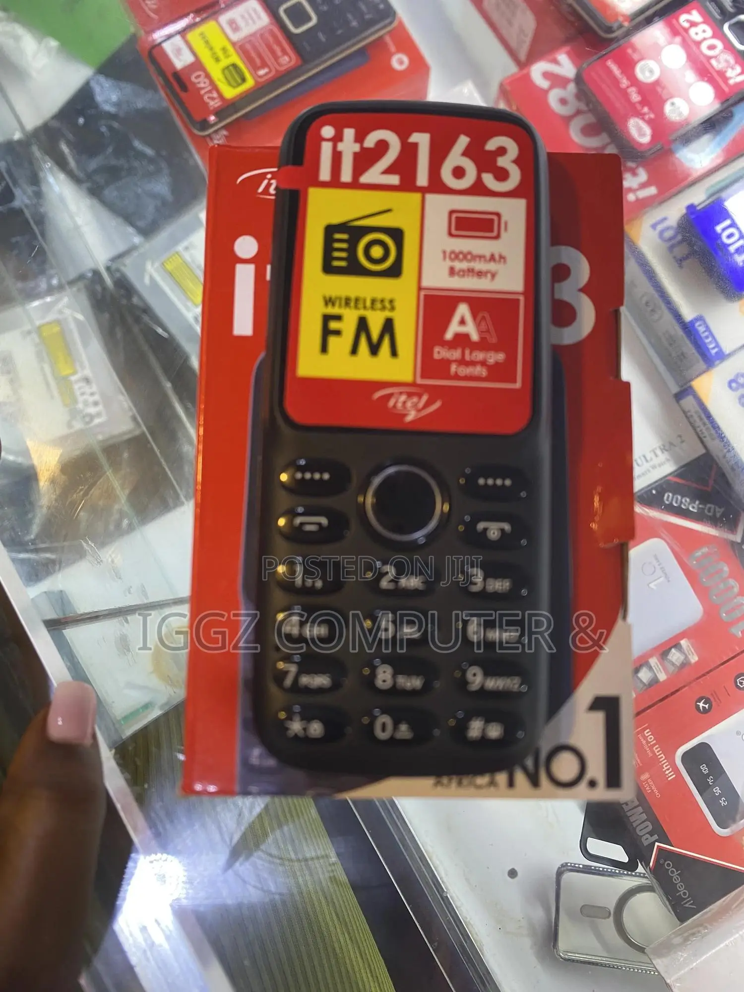 New Itel IT2163 Black
