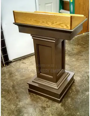 Dark Brown Podium