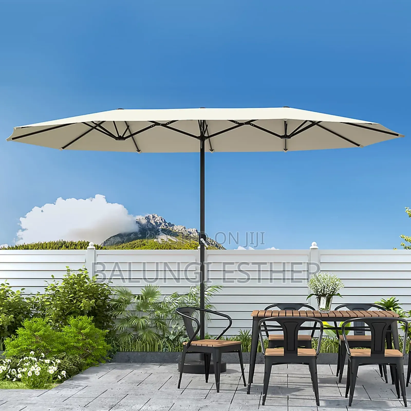 Oval Compound Umbrella