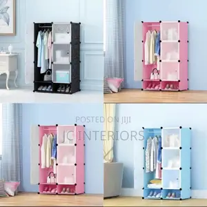 Two Column Plastic Closets