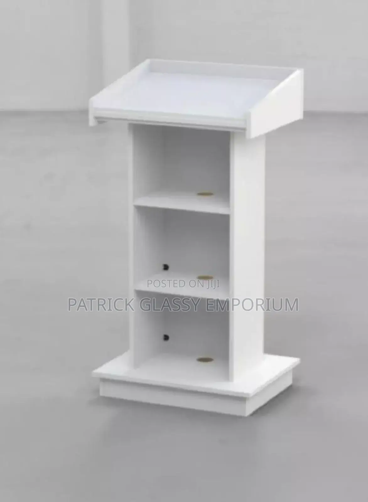 White Podium