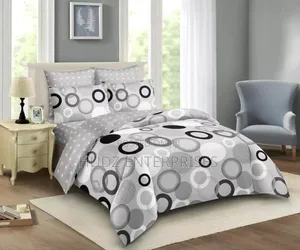 10pc Duvet King Size Silver Grey