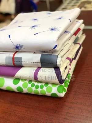 6pc Bedsheeets Cotton 7x7 Multi Colours
