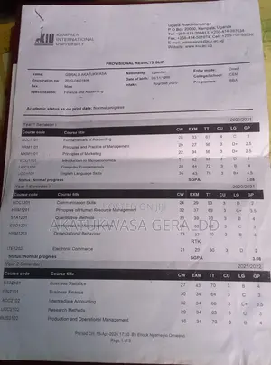 Accounting Finance CV