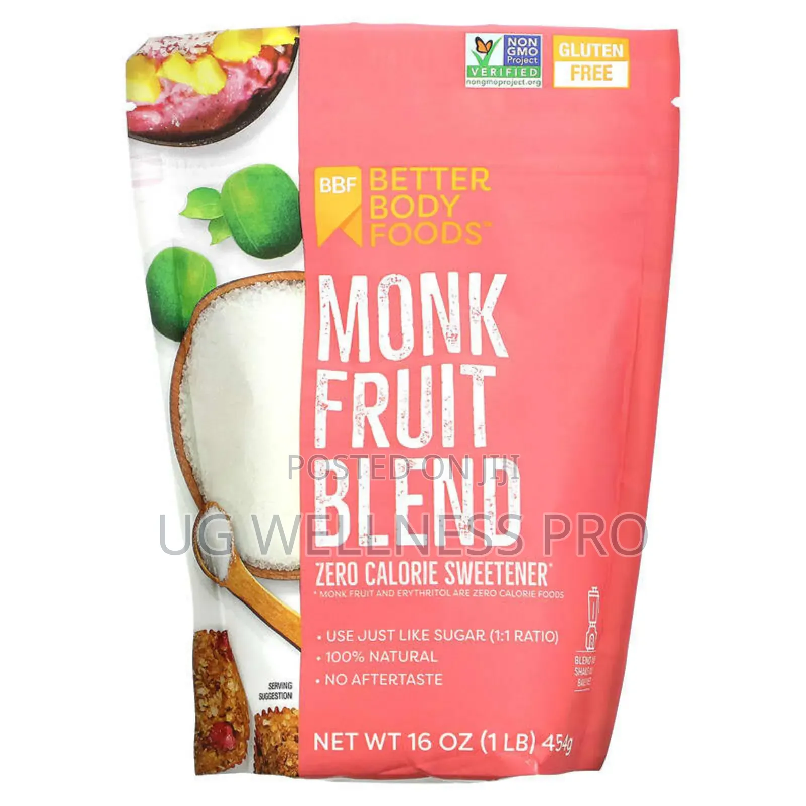 Betterbody Foods, Monk Fruit Blend, Sugar Substitute (454 G)