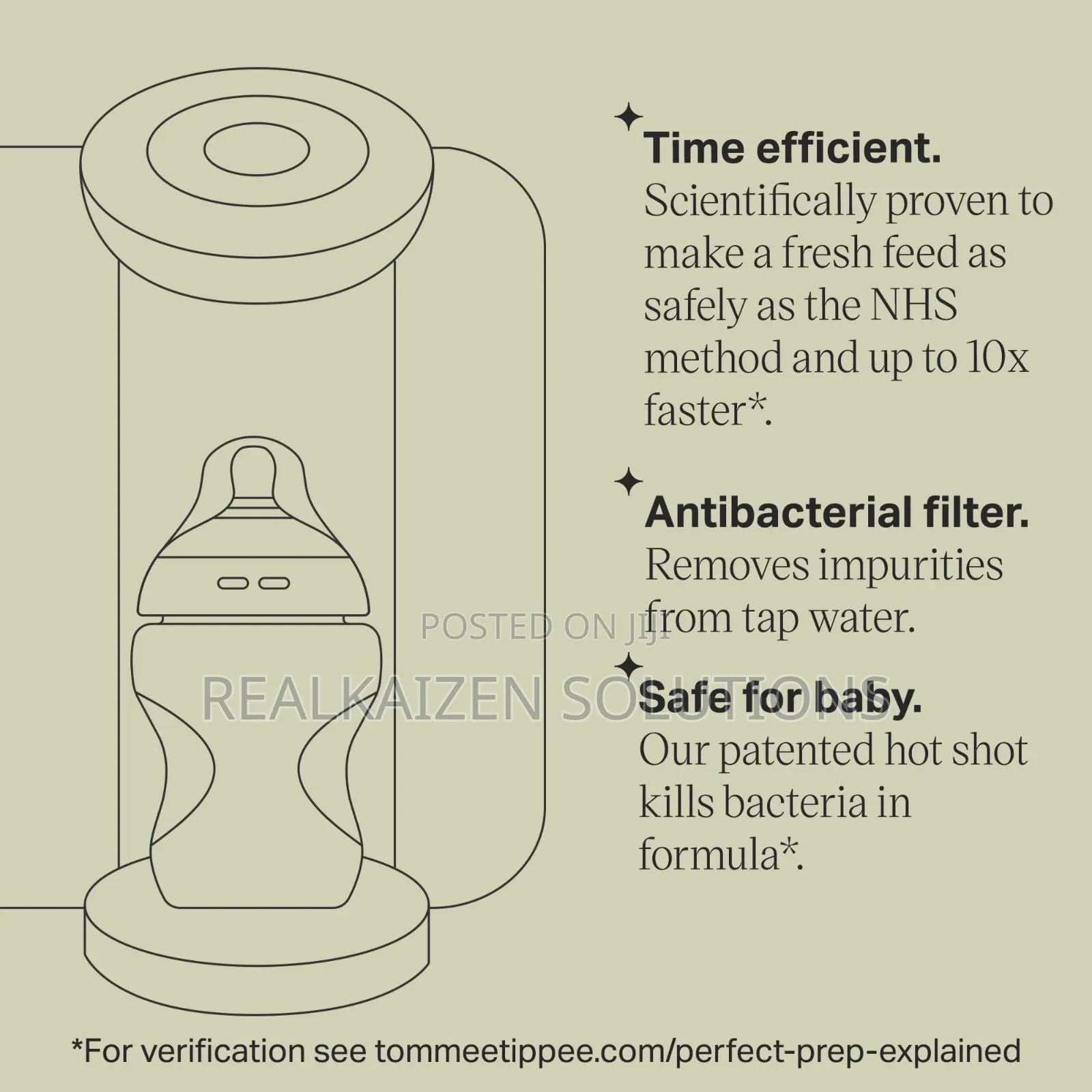 TOMMEE TIPPEE Perfect Prep Instant Formula Feed Maker