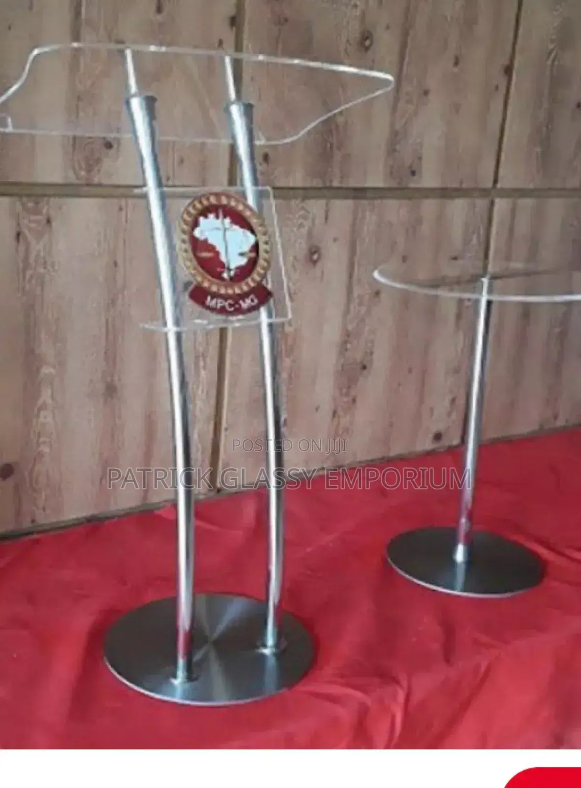 Metallic Podium
