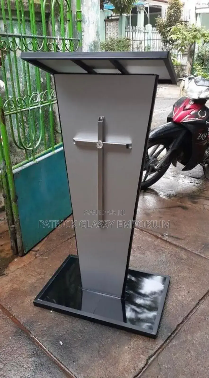 White Podium