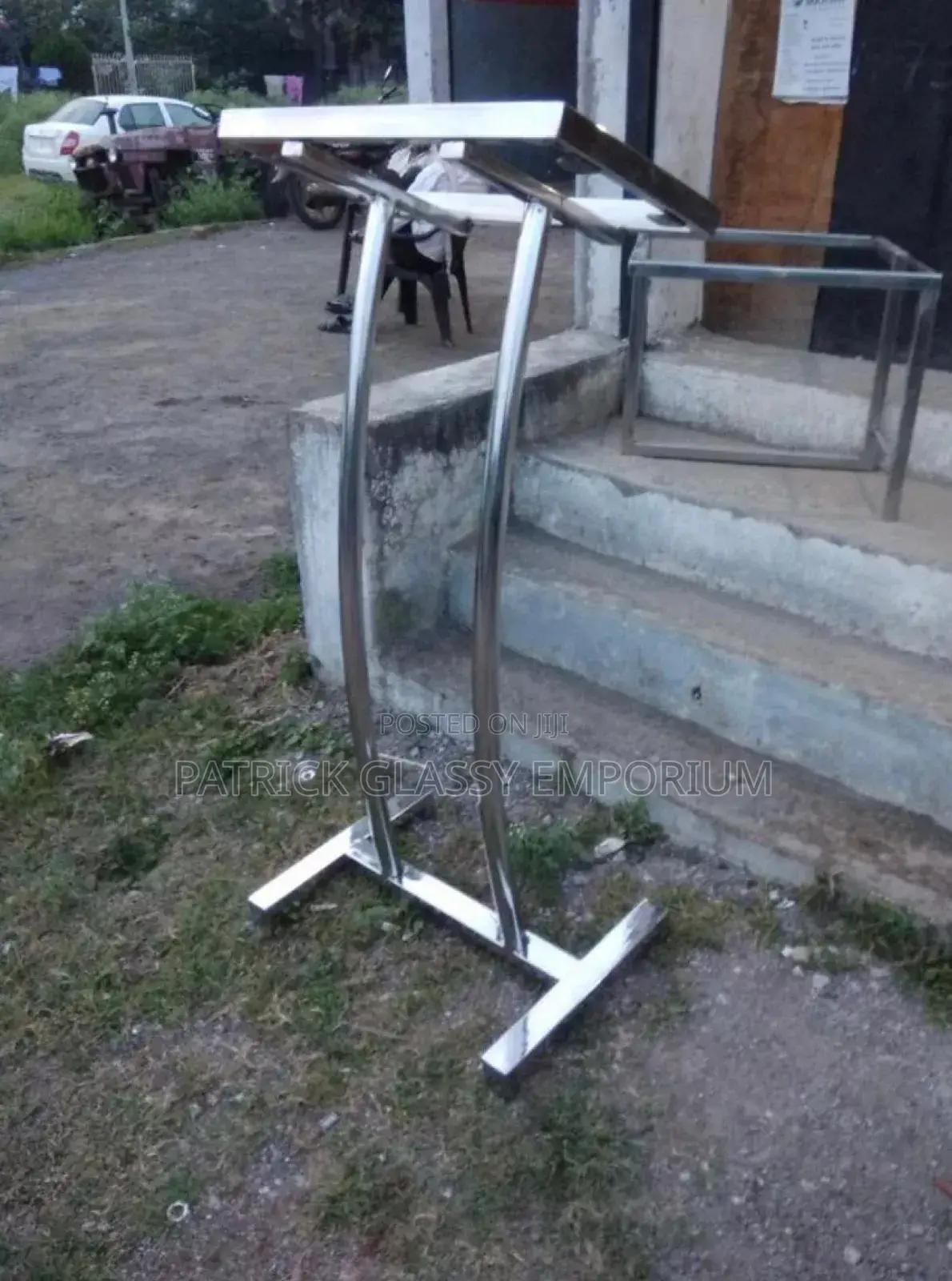 Metallic Podium
