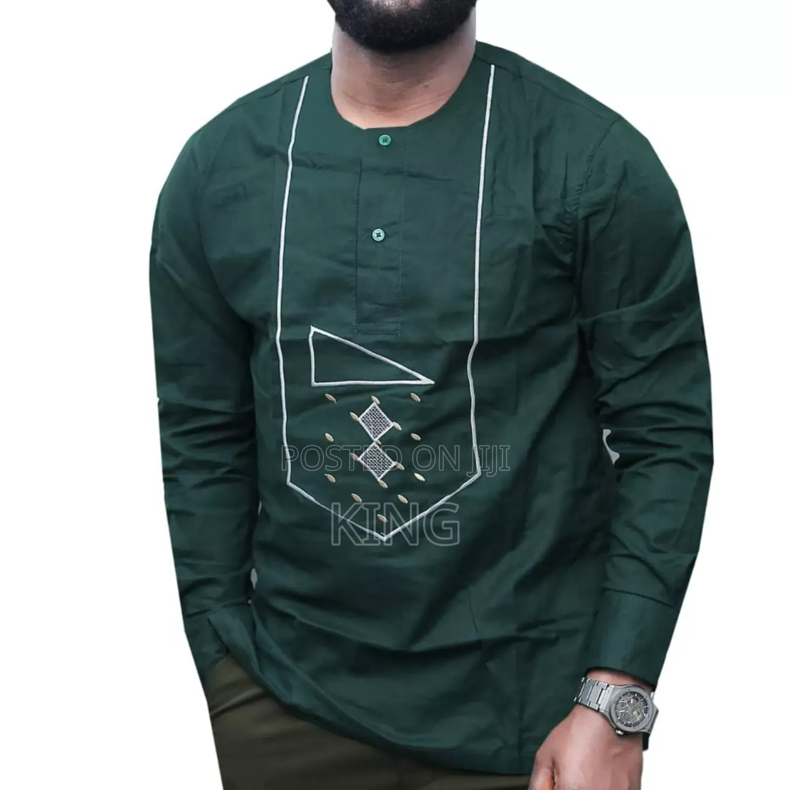Barak African Wear Shirt. Kitengi (Ankara)